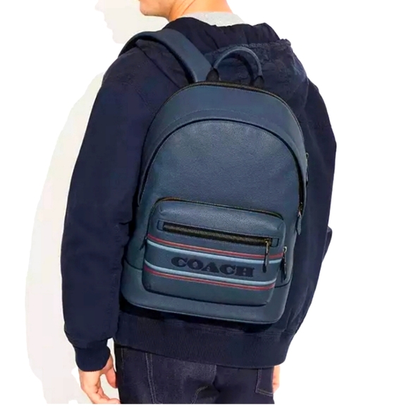 NEW! West Backpack Coach Stripe (Only 1 left!) - Picture 1 of 6